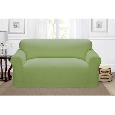 Madison Industries Madison DAY-LOVE-MO Kathy Ireland Day Break Loveseat Slipcover; Moss DAY-LOVE-MO